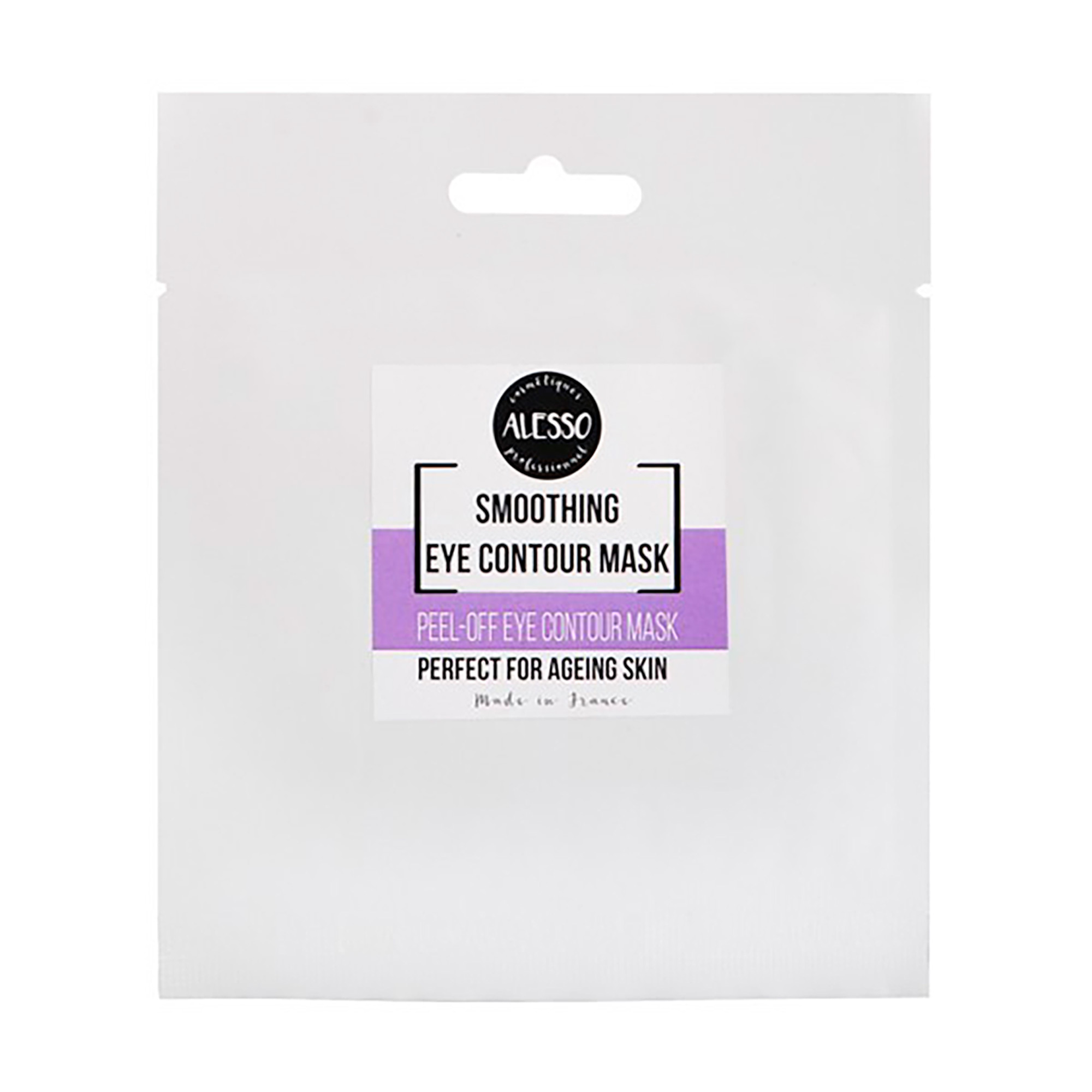 Альгінатна маска для шкіри навколо очей Alesso Professionnel Smoothing Eye Contour Mask проти темних кіл та набряків, 10 г