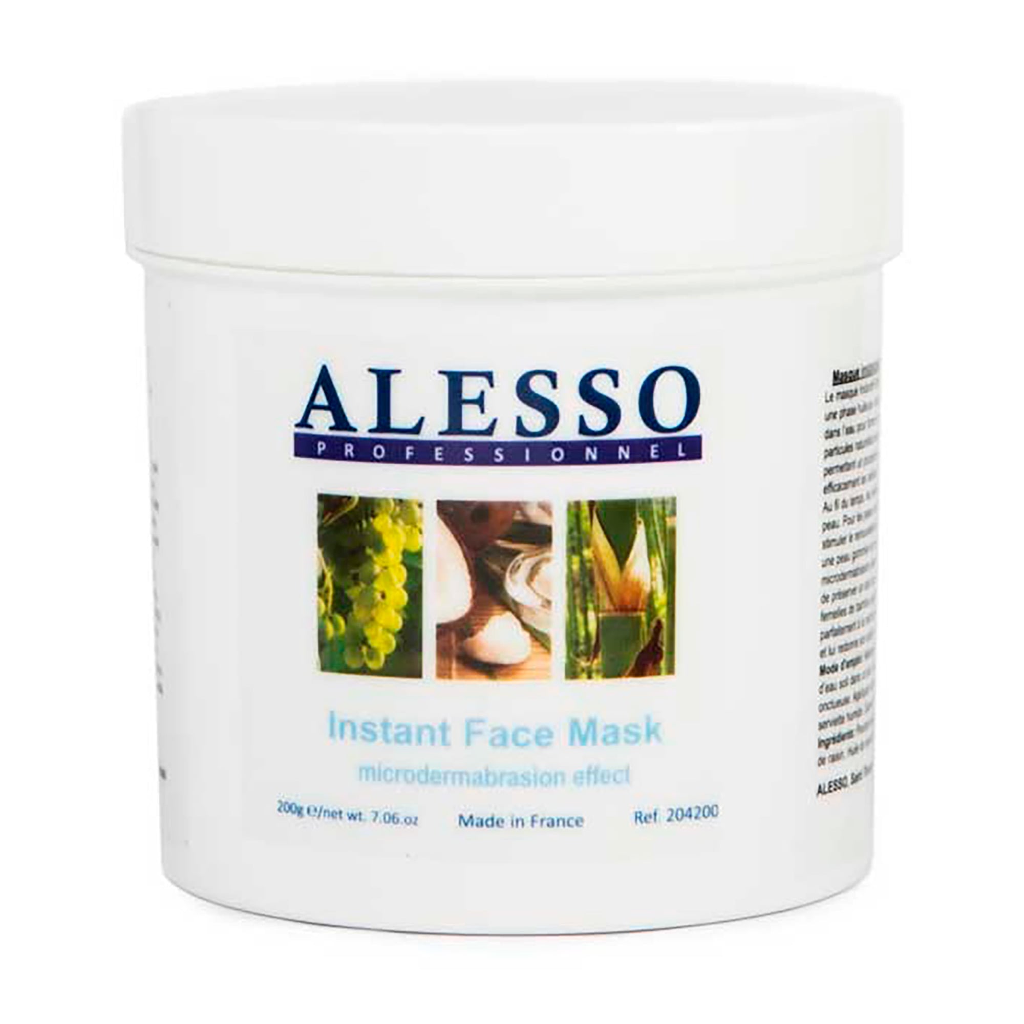 Маска-пілінг розчинна Alesso Professionnel Exfoliating Mask Microdermabrasion з ефектом мікродермабразії, 200 г